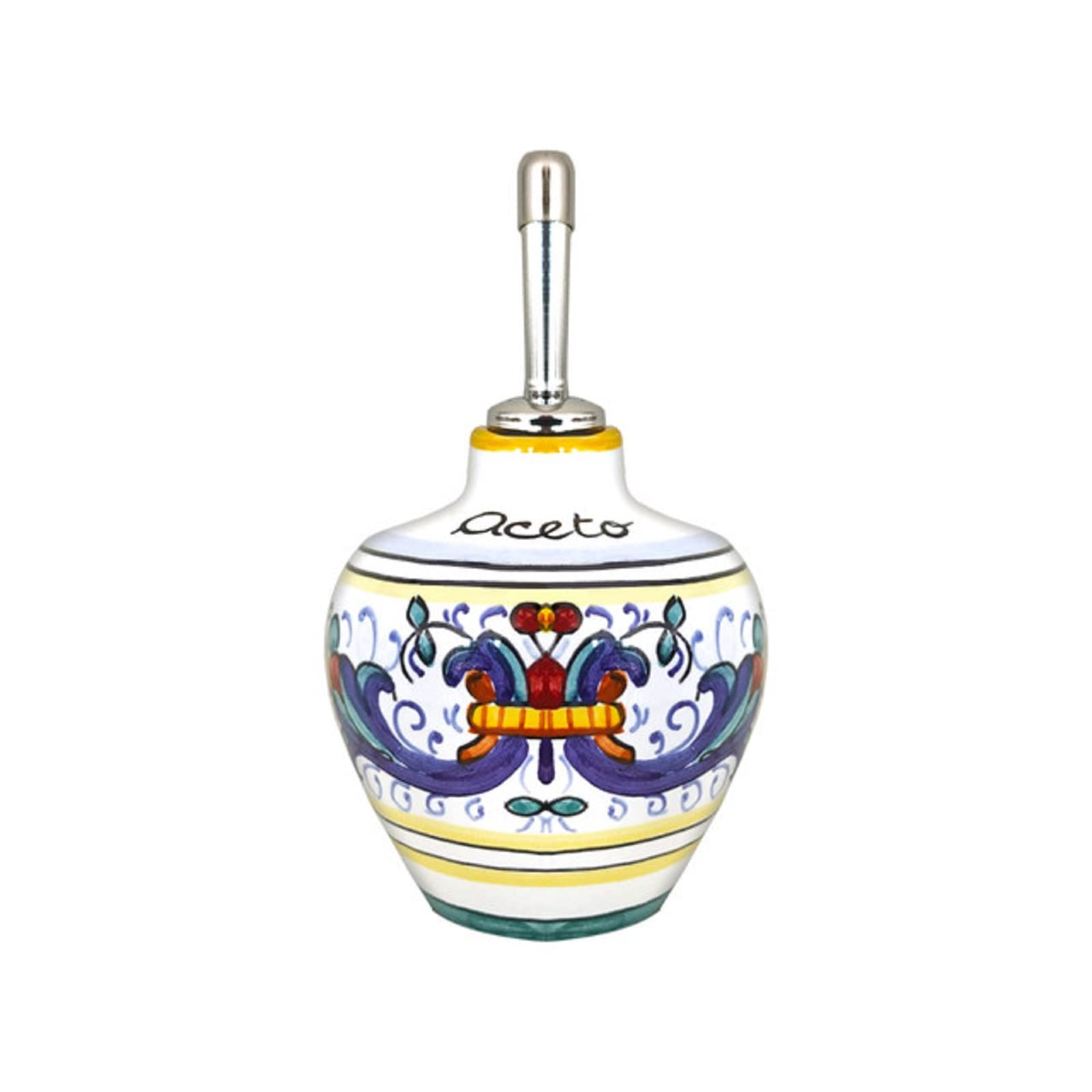 Amazon.com: Deruta Italy Ricco Cruet Oil & Vinegar Bottle | 1